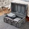 image:imageDormCo The Iron Brick Trunk  STRONGEST Trunk  YellowGray
