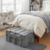 image:imageDormCo The Iron Brick Trunk  STRONGEST Trunk  YellowGray