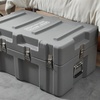 image:imageDormCo The Iron Brick Trunk  STRONGEST Trunk  YellowGray