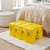 image:imageDormCo The Iron Brick Trunk  STRONGEST Trunk  YellowYellow