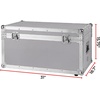 image:imageDormCo VIN Armored Trunks  Alloy Gray