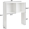 image:imageDormCo Yak About It Double Cube  Desk Bookshelf Hutch  White
