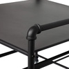 image:imageThe Fridge Stand Supreme  Drawer Organization  Black Pipe Frame with Black Drawers