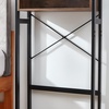 image:imageYak About It Dorm Hutch  Over the Fridge Organizer  Gray WalnutDark Wood Walnut