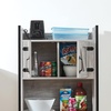 image:imageYak About It Dorm Hutch  Over the Fridge Organizer  Gray WalnutGray Walnut