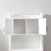 image:imageYak About It Dorm Hutch  Over the Fridge Organizer  Gray WalnutWhite
