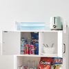 image:imageYak About It Dorm Hutch  Over the Fridge Organizer  Gray WalnutWhite