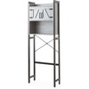 image:imageYak About It Dorm Hutch  Over the Fridge Organizer  Gray WalnutGray Walnut