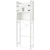 image:imageYak About It Dorm Hutch  Over the Fridge Organizer  Gray WalnutWhite