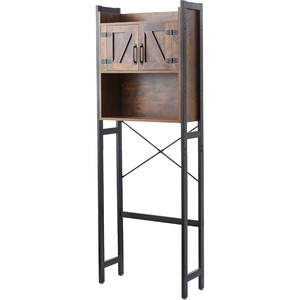 image:imageYak About It Dorm Hutch  Over the Fridge Organizer  Gray WalnutDark Wood Walnut