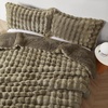 image:imageByourbed Snowball Chunky Bunny  Coma Inducer Twin Oversized Comforter Set  Olive Earth Experience Coma Worthy Sleep with Cozy Faux Fur Extra Large BeddingKing