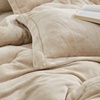 image:imageByourbed Thicker Than Thick Coma Inducer TPlush Filling Experience Coma Worthy Sleep with Cozy Thick Extra Large Beddingwin XL Oversized Comforter Set Birch BeigeQueen