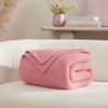 image:imageComa Inducer Cozy Potato Blanket with Socks  Beauty Pink