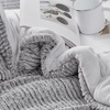 image:imageComa Inducer Glacier Frost Oversized Twin Comforter Set  Snowy GrayAlaskan King