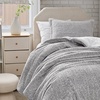 image:imageComa Inducer Glacier Frost Oversized Twin Comforter Set  Snowy GrayTwin XL