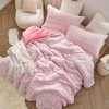 image:imageComa Inducer Shortcake Oversized Queen Comforter Set  Strawberry PinkKing