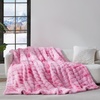 image:imageComa Inducer Snowball Chunky Bunny Twin XL Blanket  Pink CosmosQueen US Standard