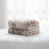 image:imageComa Inducer Snowball Chunky Bunny Twin XL Blanket  Taupe DesertTwin XL