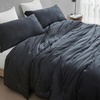 image:imageCool as The Other Side of The Pillow Coma Inducer Twin XL Comforter Set  Black Experience Coma Worthy Sleep with Silky Cooling Extra Large BeddingKing