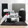 image:imageDormCo 100 Complete Twin XL Bedding amp Dorm Essentials Package BlackWhite