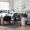 image:imageDormCo 100 Complete Twin XL Bedding amp Dorm Essentials Package BlueGray