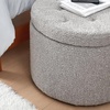image:imageDormCo 2East  Storage Comfort Seat Ottoman  BrownWhiteBrown  White