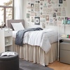 image:imageDormCo 2East  Storage Comfort Seat Ottoman  BrownWhiteDark Gray