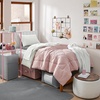 image:imageDormCo Basic Necessities  TXL Dorm Bedding Pack  Silver PinkSilver Birch
