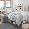 image:imageDormCo Basic Necessities Twin XL College Bedding Pack Glacier Gray Set