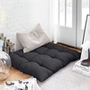 image:imageDormCo Rainha  Puffy Tufted Floor Pillow  Purple DuskBlack