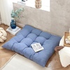 image:imageDormCo Rainha  Puffy Tufted Floor Pillow  Purple DuskDenim Blue