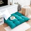 image:imageDormCo Rainha  Puffy Tufted Floor Pillow  Purple DuskEmerald Green