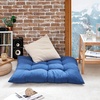image:imageDormCo Rainha  Puffy Tufted Floor Pillow  Purple DuskRoyal Navy Blue