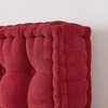 image:imageDormCo Rainha  Ultra Thick Tufted College Headboard  Crimson