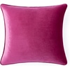 image:imageDormCo Rainha Velvet Dutch Euro amp Bolster Pillow Set  Vibrant Pink  Dorm Supplies for College Freshmen Essentials