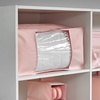 image:imageDormCo TUSK Jumbo Storage with Clear View 4Pack  Rose QuartzRose Quartz