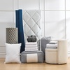 image:imageDormCo Upgraded College Twin XL Bedding  Dorm Supplies Package GrayNavy