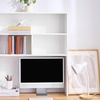 image:imageDormCo Yak About It Double Shelf  Desk Bookshelf Hutch  White