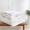 image:imageHGOOSE  Hungarian White Goose Down and Feather Twin Oversized Comforter  Experience Coma Worthy Sleep with High Quality BeddingKing