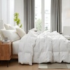 image:imageHGOOSE  Hungarian White Goose Down and Feather Twin Oversized Comforter  Experience Coma Worthy Sleep with High Quality BeddingKing