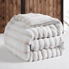 image:imageJelly Rolls Chunky Bunny  Coma Inducer Twin Oversized Comforter Set  Powder Caramel Experience Coma Worthy Sleep with Cozy Faux Fur Extra Large BeddingQueen