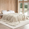 image:imageLonger Than Long  Coma Inducer Plush Oversized Blanket 115 x 180  Black Experience Luxury Comfort with Extra Large BeddingDesert Taupe