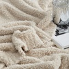 image:imageLonger Than Long  Coma Inducer Plush Oversized Blanket 115 x 180  Black Experience Luxury Comfort with Extra Large BeddingDesert Taupe