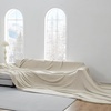 image:imageLonger Than Long  Coma Inducer Plush Oversized Blanket 115 x 180  Black Experience Luxury Comfort with Extra Large BeddingDesert Taupe