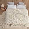 image:imageLonger Than Long  Coma Inducer Plush Oversized Blanket 115 x 180  Black Experience Luxury Comfort with Extra Large BeddingDesert Taupe