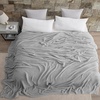 image:imageLonger Than Long  Coma Inducer Plush Oversized Blanket 115 x 180  Black Experience Luxury Comfort with Extra Large BeddingSilver Gray