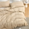 image:imageNourishing Retreat  Coma Inducer Twin XL Oversized Comforter Set Doeskin  Experience Coma Worthy Sleep with Extra Large Cooling BeddingKing