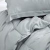 image:imageSnorze Cloud Cozy Coma Inducer Twin Oversized Comforter Set Glacier Gray  Experience Coma Worthy Sleep with Silky Cooling Extra Large BeddingTwin XL