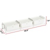 image:imageSuprima Underbed Storage  Lidded 3 Section  WhiteWhite