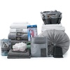 image:image44Piece Dorm Supplies Set  Twin XL Bedding amp Essentials Pack GreenGray